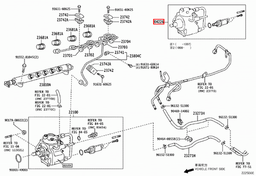Genuine Hilux Surf KDN215 Prado KDJ121 KDJ120 1KD Suction Control Valve Kit - Picture 20 of 20