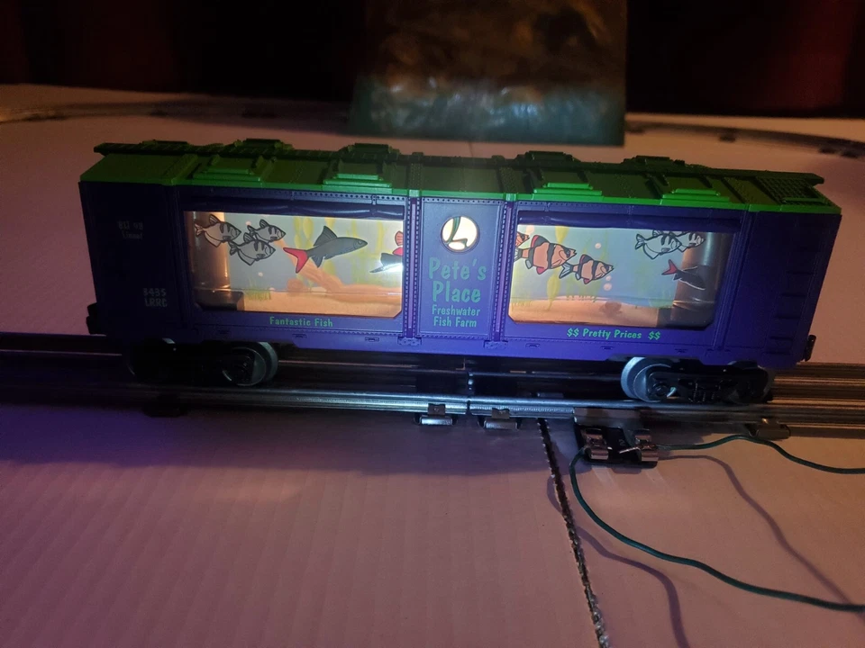 LIONEL 6-19965 RAILROADER CLUB ANIMATED AQUARIUM CAR NIB PETE'S PLACE TESTED - Image 2 of 4