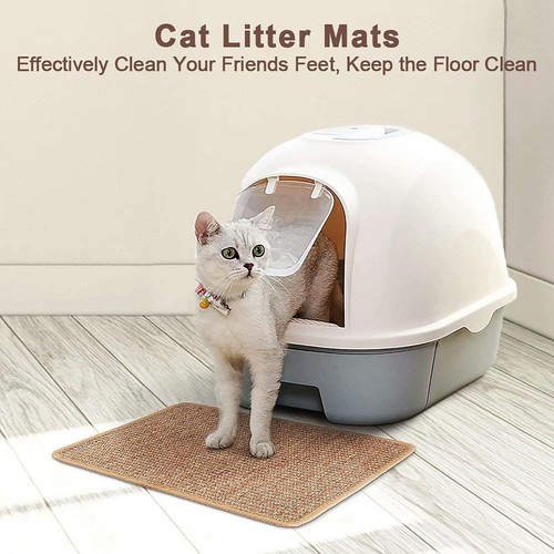 Cat Scratching Mat Scratcher Pad Board Natural Sisal Pet Cat Toys Sofa Protector - Picture 9 of 12
