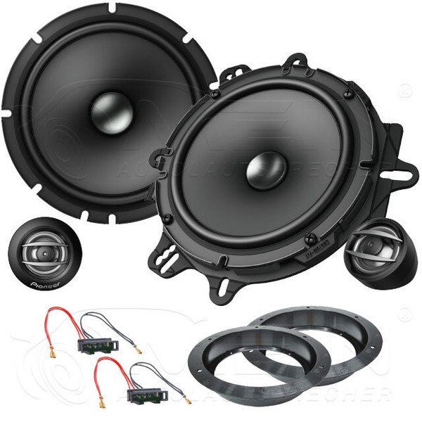 Pioneer Lautsprecher FüR VW Touran II / 5T Ab 2015 Front Vorn 2-Wege 350W #Aywa-image