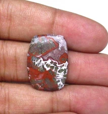 Crazy Lace Agate Baguette Shape 16.05 ct Natural Loose Gemstone Cabochon H 7193