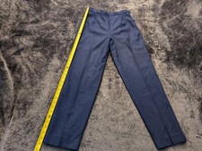 Womens Pendelton 100 Virgin Wool Pants Blue Sz 10 Great Condition