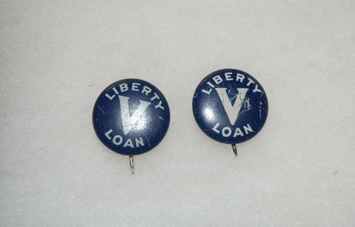 4 Antique Pins Liberty V Loan & Liberty IV Loan - Picture 2 of 6