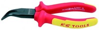 KS Tools Ergotorque VDE Flachrundzange, Gebogen, 165Mm 117.1120