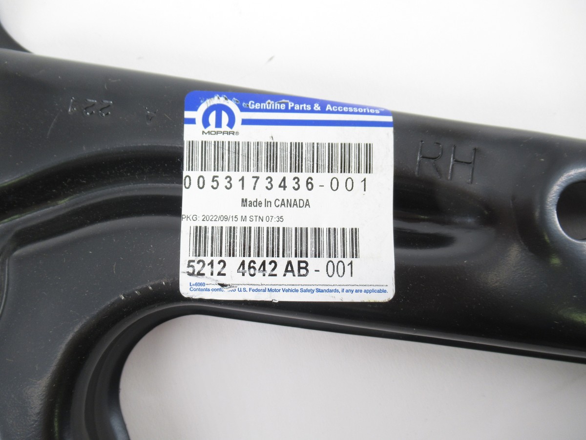 Genuine OEM Mopar Dodge Jeep 52124642AB Passenger RH Cross Member