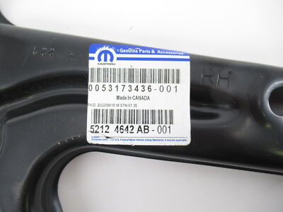Genuine OEM Mopar Dodge Jeep 52124642AB Passenger RH Cross Member