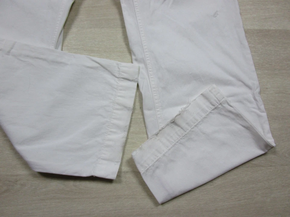 True Religion Mens Designer Jeans - Geno Officer Distressed Chino Pants 42x31.5 - Image 4 of 4