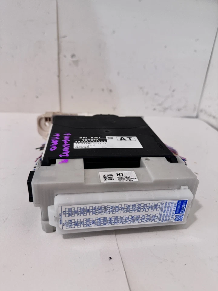 2015 TOYOTA HIGHLANDER MPX BODY CONTROL UNIT OEM 89221-OE220 — 第 3/4 张图片