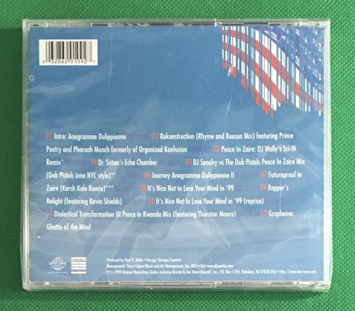 DJ Spooky That Subliminal Kid Sumblininal Minded The EP 1999 Outpost New/Sealed - Picture 2 of 2