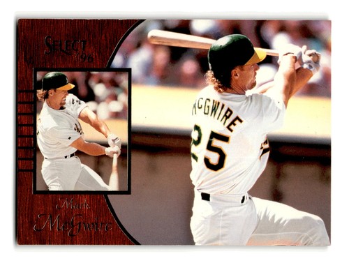 1996 Select Mark McGwire #31 card