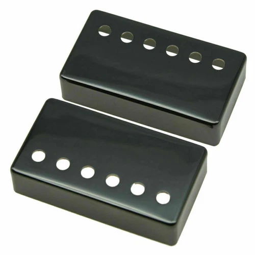 KAISH 2pcs Humbucker Guitar Pickup Covers 49.2/52mm Pole Spacing Fits Gibson