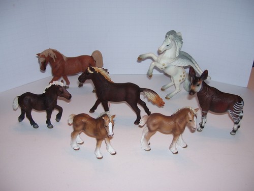Schleich Horse Animal Figure Statues Lot 7