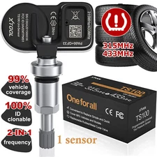XTOOL TS100 TPMS Car Tire Pressure Sensor Programmable 315MHz & 433MHz Metal
