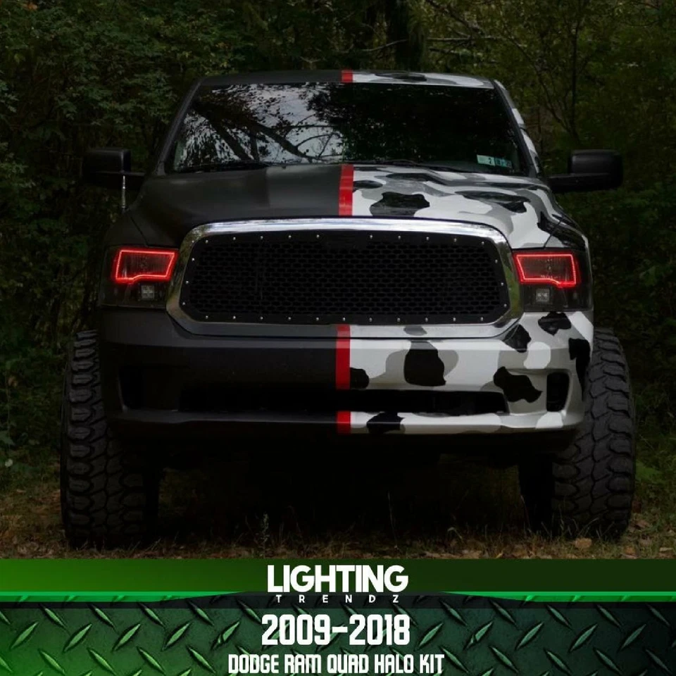Комплект Dodge Ram Quad Halo 2009-2018 годов выпуска - Изображение 2 из 3