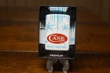 CASE XX KNIFE KNIVES MERRY CHRISTMAS 540 DESIGN ZIPPO LIGHTER MINT IN BOX 2022