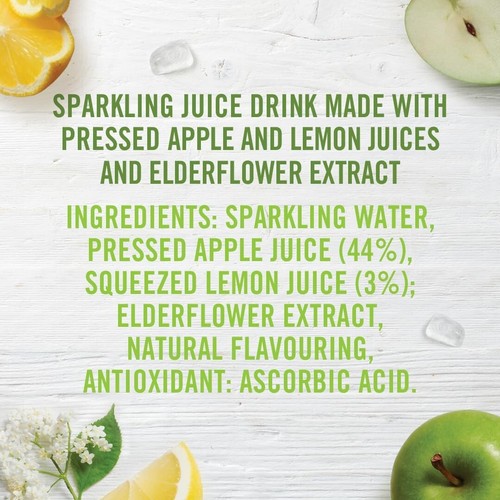 Cawston Press Elderflower Lemonade Fizzy Drink Blended with Sparkling Water and - Picture 7 of 9