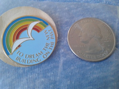 Rainbow Lapel Pin. - Picture 4 of 4