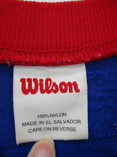 VINTAGE Tyrone Wheatley Jersey Men XL Blue New York Giants Wilson 90s NFL * - 第 10/11 張圖片