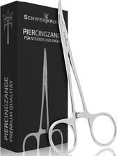 SCHWERTKRONE Piercingzange Verriegelungszange Für Ohrstecker Und Kugeln 14 Cm