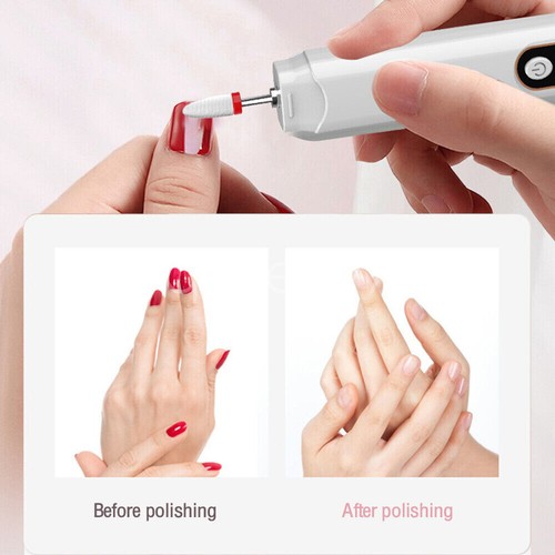 Professional 35000RPM Rechargeable Electric Nail Drill File Manicure Machine NEW - Picture 40 of 47