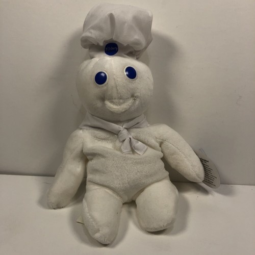 Pillsbury Doughboy Beanbag Plush 8" Beanie Vintage 1997 - Picture 6 of 6