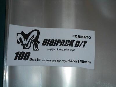 100 WR BEUTEL ''DIGIPACK D/T'' 145x150mm x Digipack Doppel Triple Spiele Nintendo