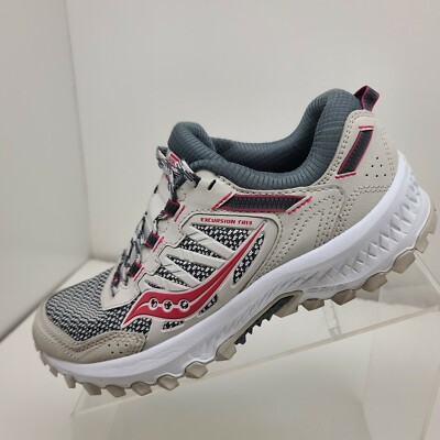 Saucony Womens Versafoam Excursion Tr13 Gray Running Shoes Size 7
