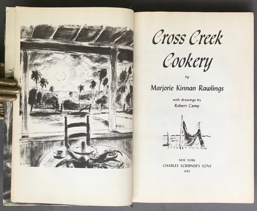 1st Ed. Marjorie Kinnan Rawlings Cross Creek Cookery Scribner’s 1942 - Picture 3 of 12