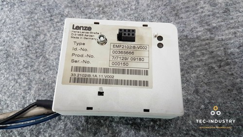 Convertidor de frecuencia Lenze 8200 vector E82EV251_2C + Lecom B EMF2102IB-V002 - Imagen 4 de 9