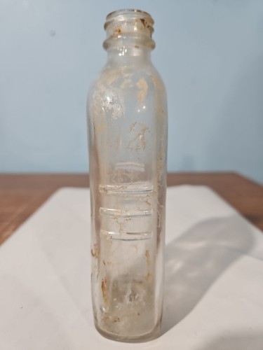 BOTELLA: transparente, Helen Curtis, belleza cosmética de los años 60, VACÍA, 4 oz, sin tapa, de colección - Imagen 4 de 10