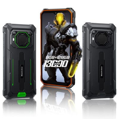 Blackview BV6200 Pro 4G Outdoor Smartphone 8GB+128GB 13000mAh Android 13 Handy