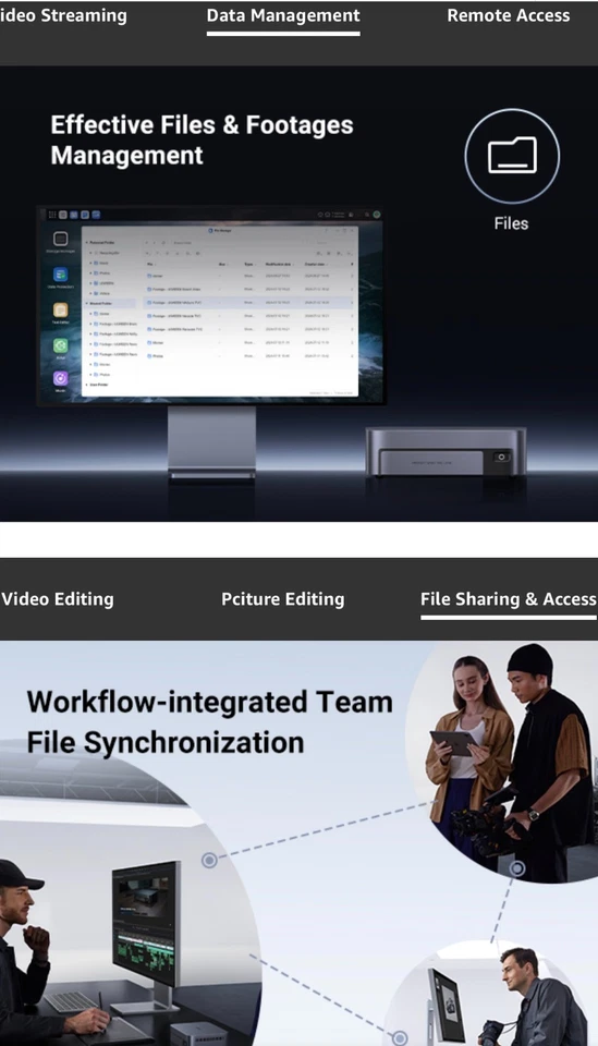 UGREEN NASync DXP480T Plus 4 Bay All-Flash SSD NAS, Intel i5 1235u 10-Core CPU - Image 4 of 4
