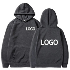 Personalised Custom Printed Hoodie stag hen your logo text workwear unisex  top