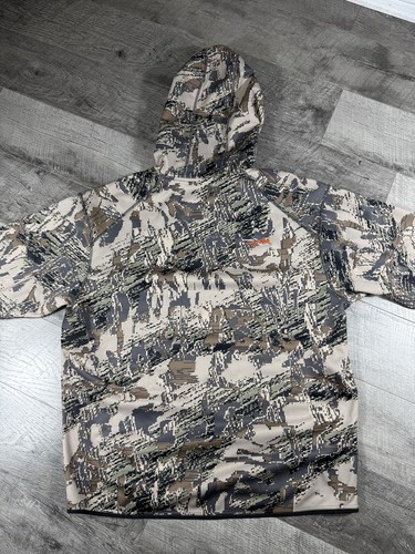 Sitka Windstopper Pullover Hoody Optifade Elevated II Men’s Size XL Goretex - Picture 5 of 14