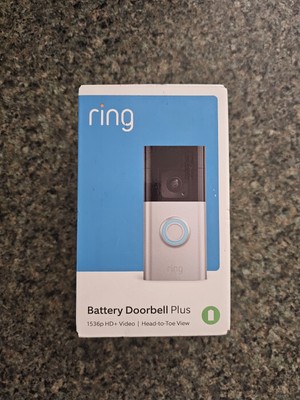 New RING Battery Doorbell Plus HD + Video