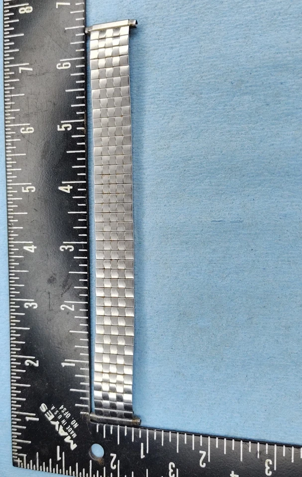 B3 men Vintage Speidel Expansion Stretch Fancy Watch Band Fits 16-22mm - Image 4 of 4