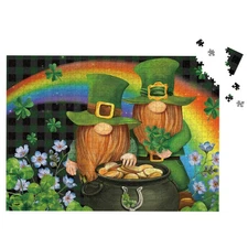 Briarwood Lane Irish Gnomes St. Patrick's Day 1000 Piece Jigsaw Puzzle