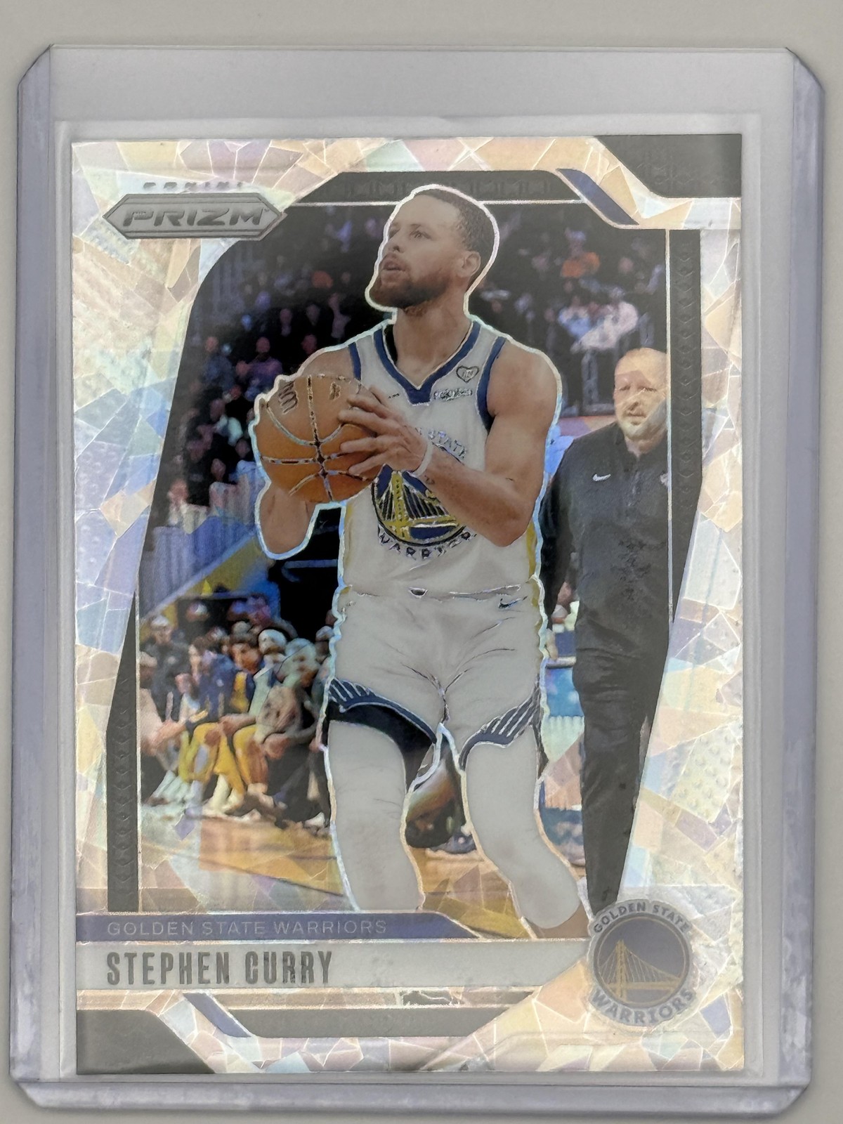 2024-25 Panini Prizm #134 Stephen Curry Prizms Ice