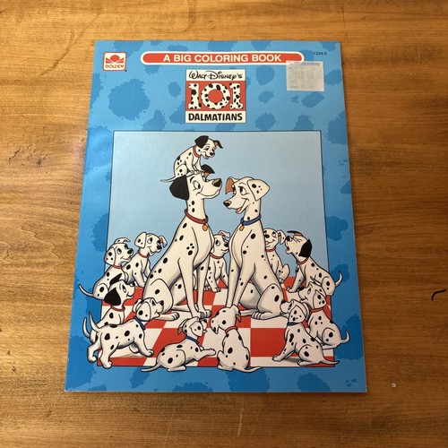 1991 WALT DISNEY’S 101 DALMATINER EIN GROSSES MALBUCH UNBENUTZT - Bild 1 von 5