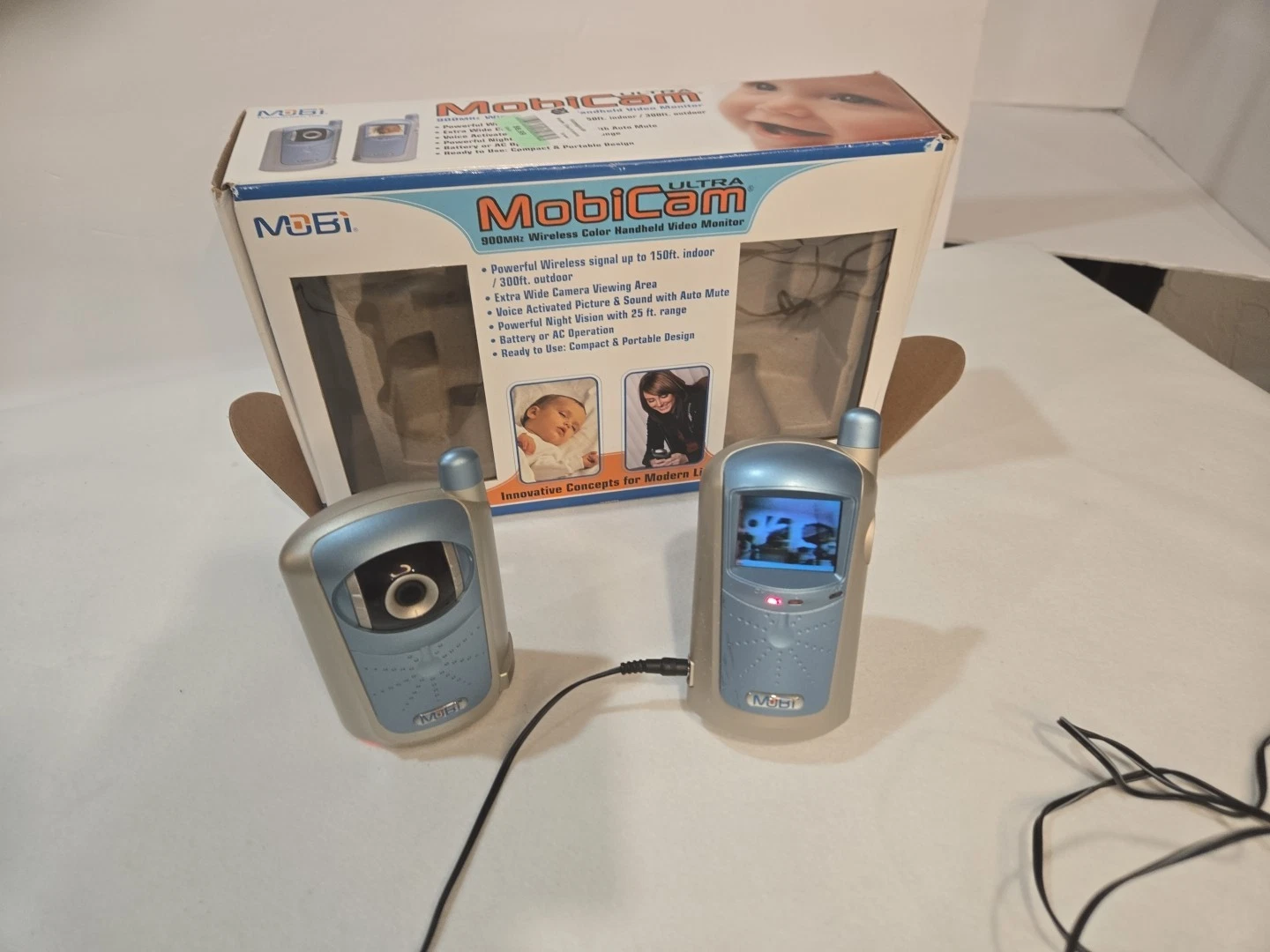 Ultra MobiCam Multi-function wi-fi Monitoring System Video Baby Monitor Tested