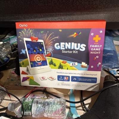 Osmo - Genius Starter Kit for iPad + Family Game Night - 7 Educational Learning