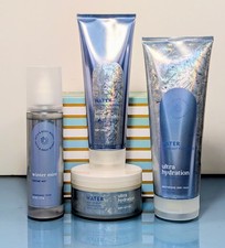 4 Piece Water Winter Mint Set Fragrance Mist Wash Cream Butter Bath  Body Works