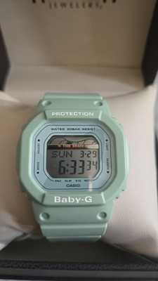 Casio Baby-G sage new nwt G-LIDE Tide Graph Ladies Watch BLX-560-3