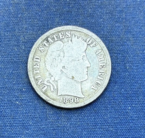 1898 Barber Dime   -  Combined shipping available