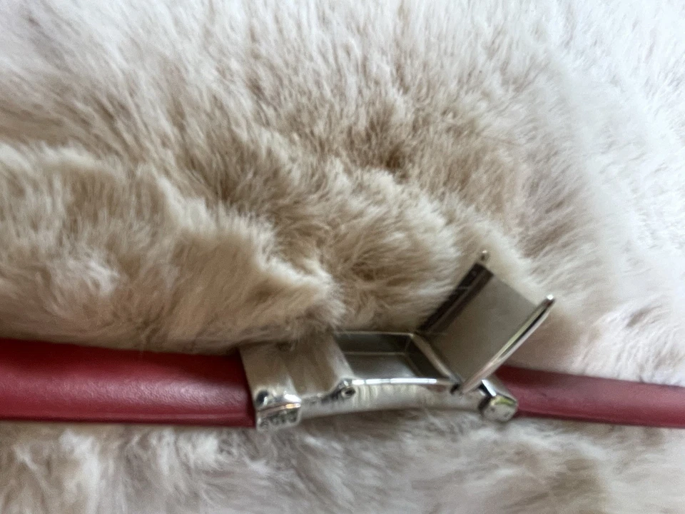 Energetix Magnetschmuck Armband Mittelteil SOS Classic Leder S-XL Rot - Bild 4 von 4