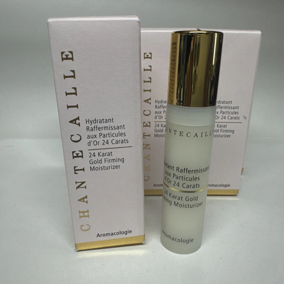 Crema hidratante reafirmante de oro de 24 quilates 7 Chantecaille 8 ml / 0,27 oz CADA UNA NUEVA EN CAJA Foto 4 de 4