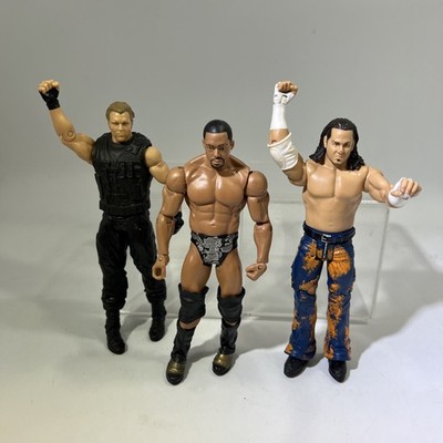 WWE Action Figures Lot Of 3: Dean Ambrose, David Otunga & Matt Hardy #ML