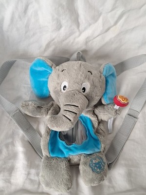 Chupa Chups Cool Friends Rucksack Elefant ca 27 cm groß Sammeln Blau Rar 