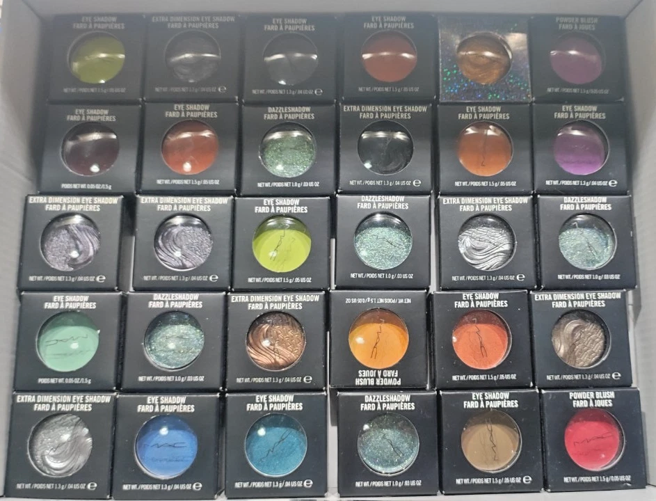 MAC Eye Shadow FULL SIZE 1.5 g /.05 oz Various Shades 💯authentic - Imagen 2 de 4