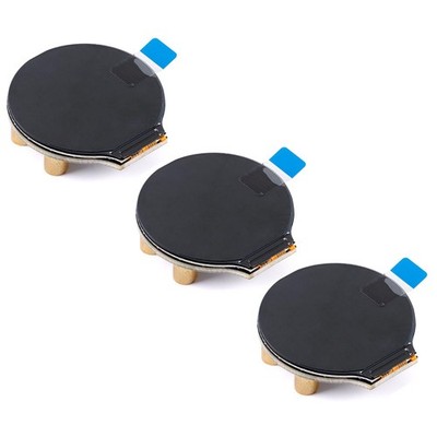 3PCS Round TFT LCD Display Module 1.28 Inch GC9A01 Driver IPS SPI Interface